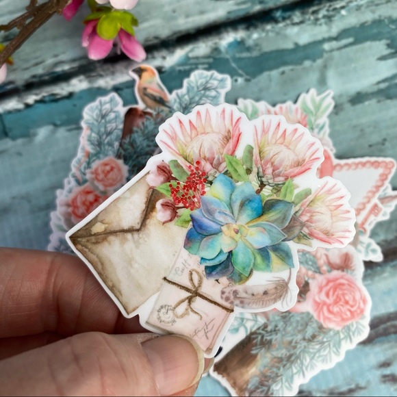 Spring Bridal, Invitations, Wedding Cake & more, 21 Stickers - Picture 12 of 16